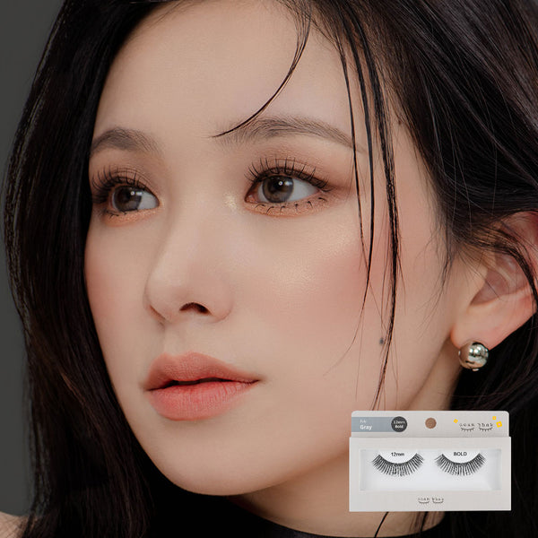 [CCAMBBAK] Original Eyelash Bold (Pair) - #11mm Gray Bold