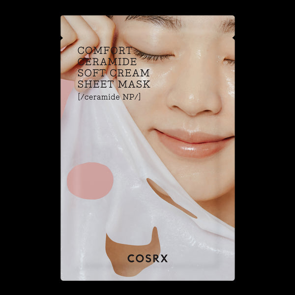 [COSRX] Balancium Comfort Ceramide Soft Cream Sheet Mask 1+1 -1pcs